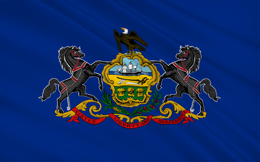 State flag of Pennsylvania